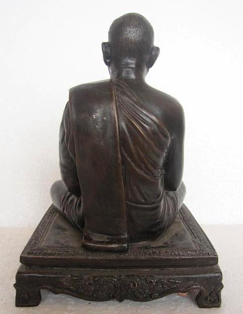 รูปหล่อ รูปเหมือน หลวงพ่อมี รมดำ หน้าตัก 5นิ้ว