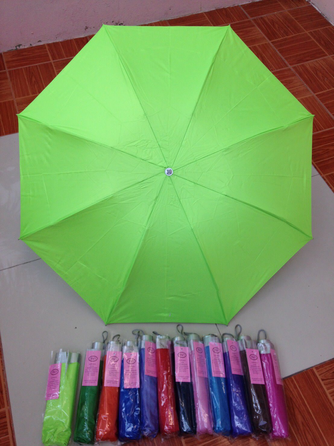 ร่มพับ3ตอนมียูวี8 ก้าน