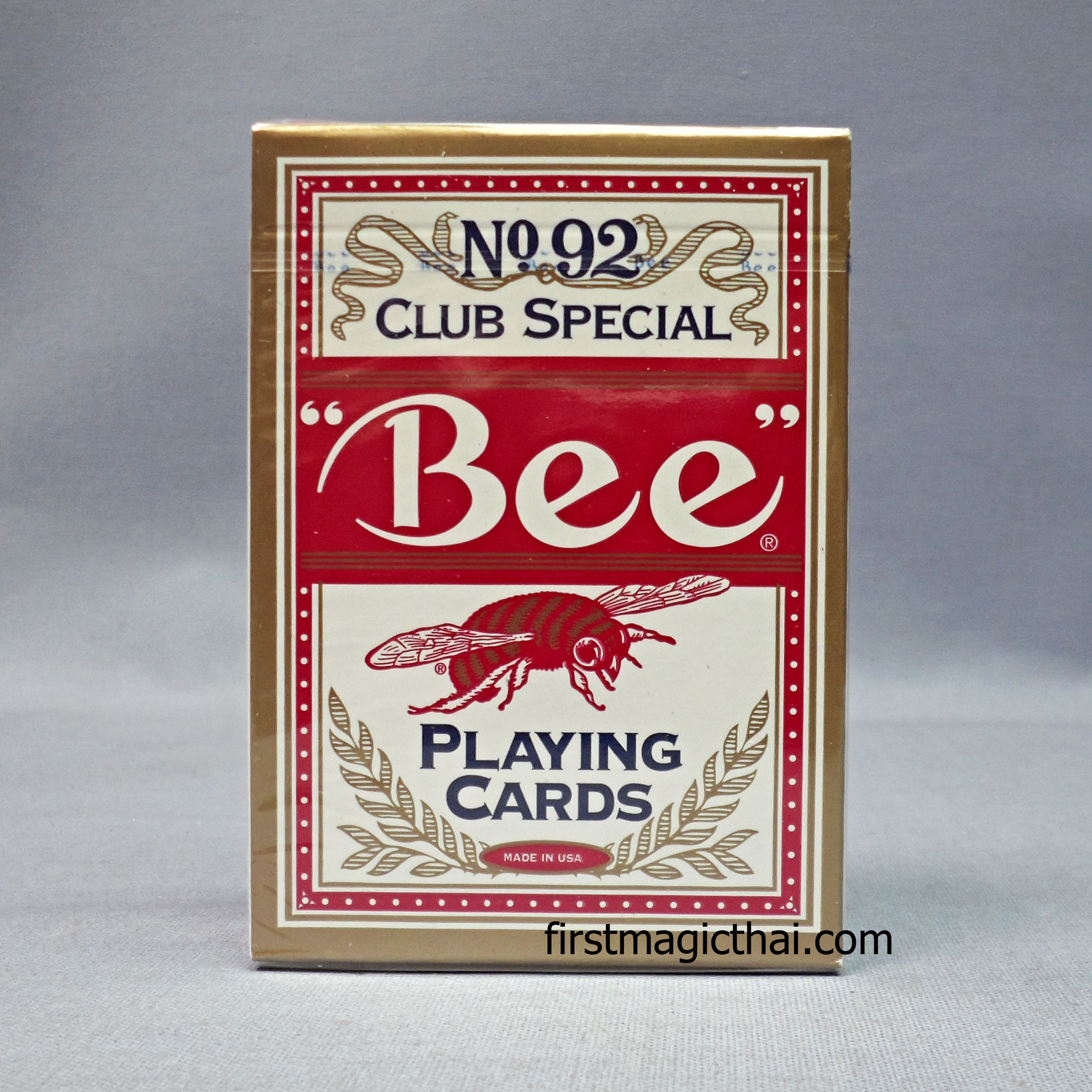 Bee No.92 Premium Club Special Playing Cards (สีแดง/Red)