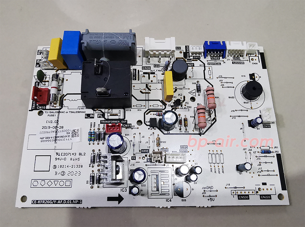 แผงเมนบอร์ดคอยล์เย็น Midea MSAEB-12CRN8-P6