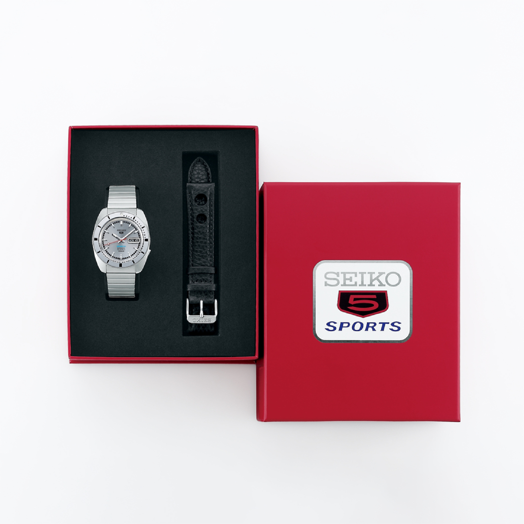 นาฬิกาผู้ชาย SEIKO 5 Sports ‘Ash Blue’ 1968 Limited Edition รุ่น SRPL03K ไซโก