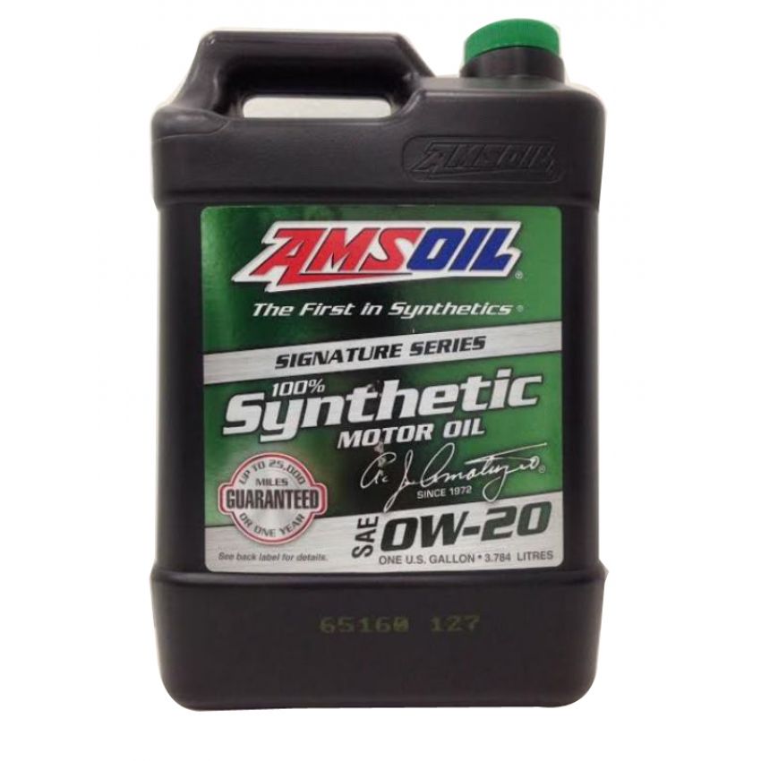 น้ำมันเครื่องสังเคราะห์ 100% AMSOIL รุ่น 0W-20 Signature series ขนาด 3.784 ลิตร