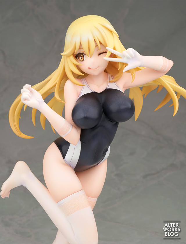Shokuhou Misaki School Swimsuit and Knee-high Socks Ver.