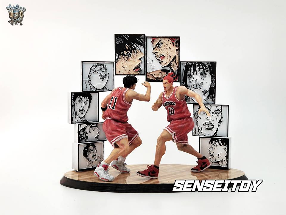 Slam Dunk - Sakuragi & Rukawa ( Ending Scene ) by Marco Art