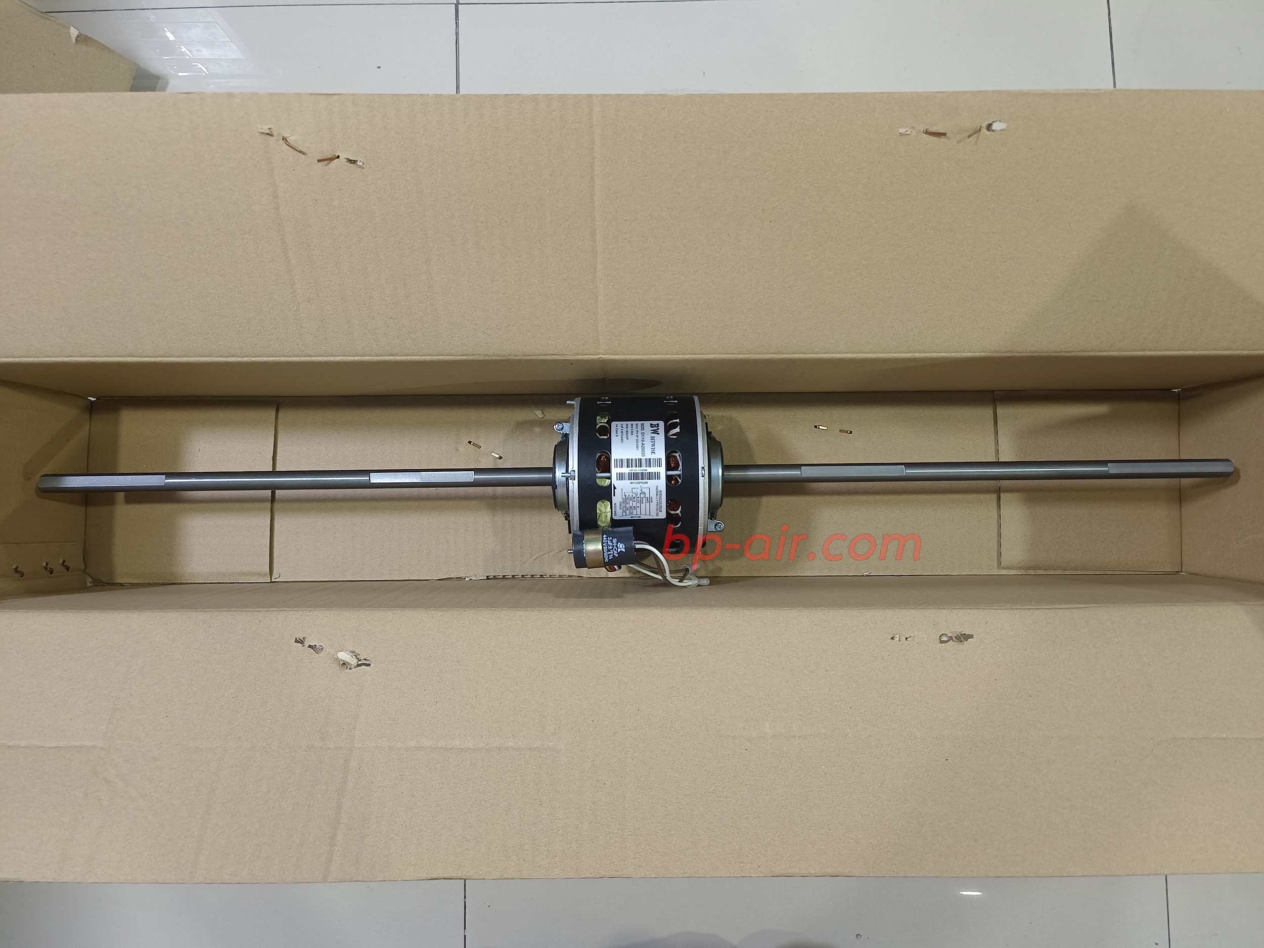 มอเตอร์คอยล์เย็นแกนยาว ขนาด 1/10HP D1/10-A20020