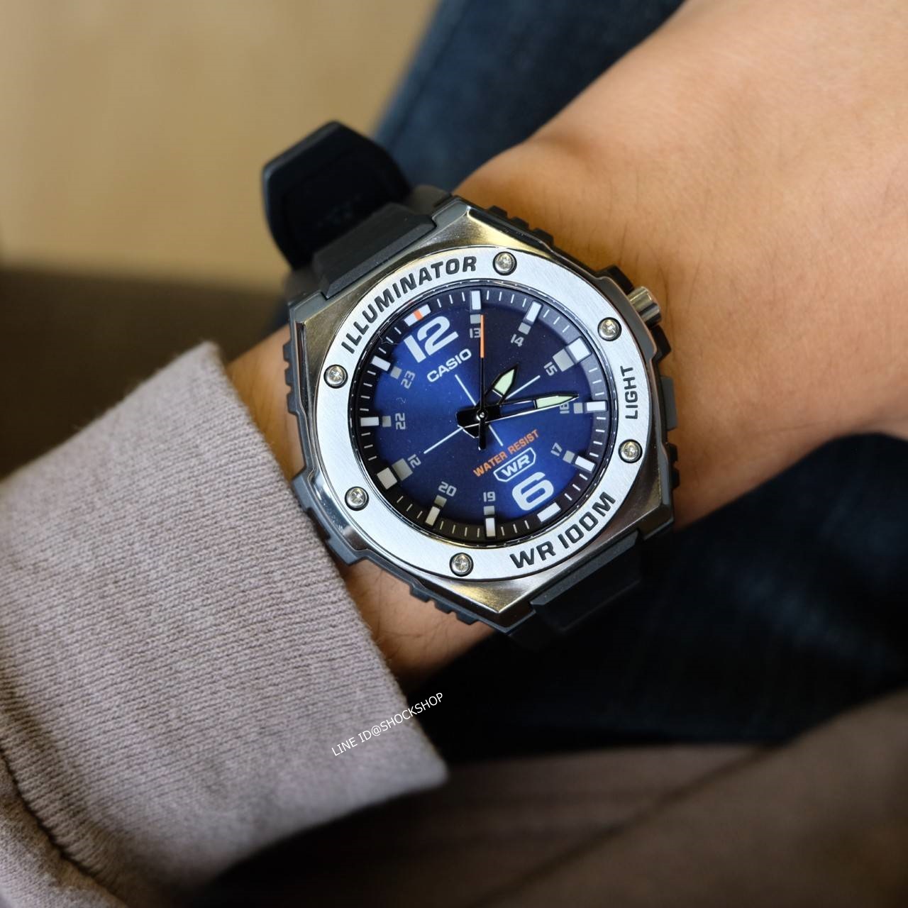 นาฬิกาผู้ชาย Casio รุ่น MWA-100H-2A คาสิโอ