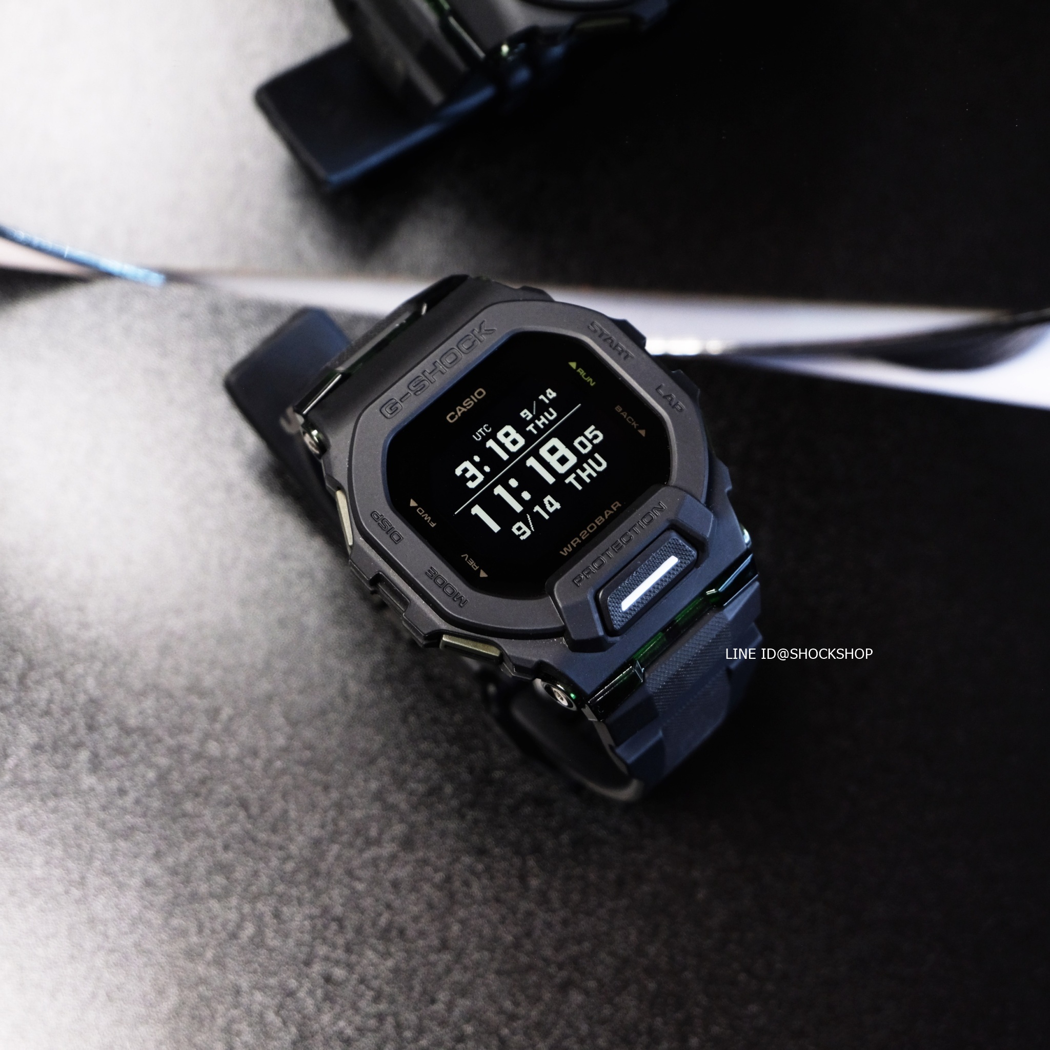 นาฬิกาผู้ชาย G-Shock รุ่น GBD-200UU-1 ซีรีส์ GBD-200 จีช็อค