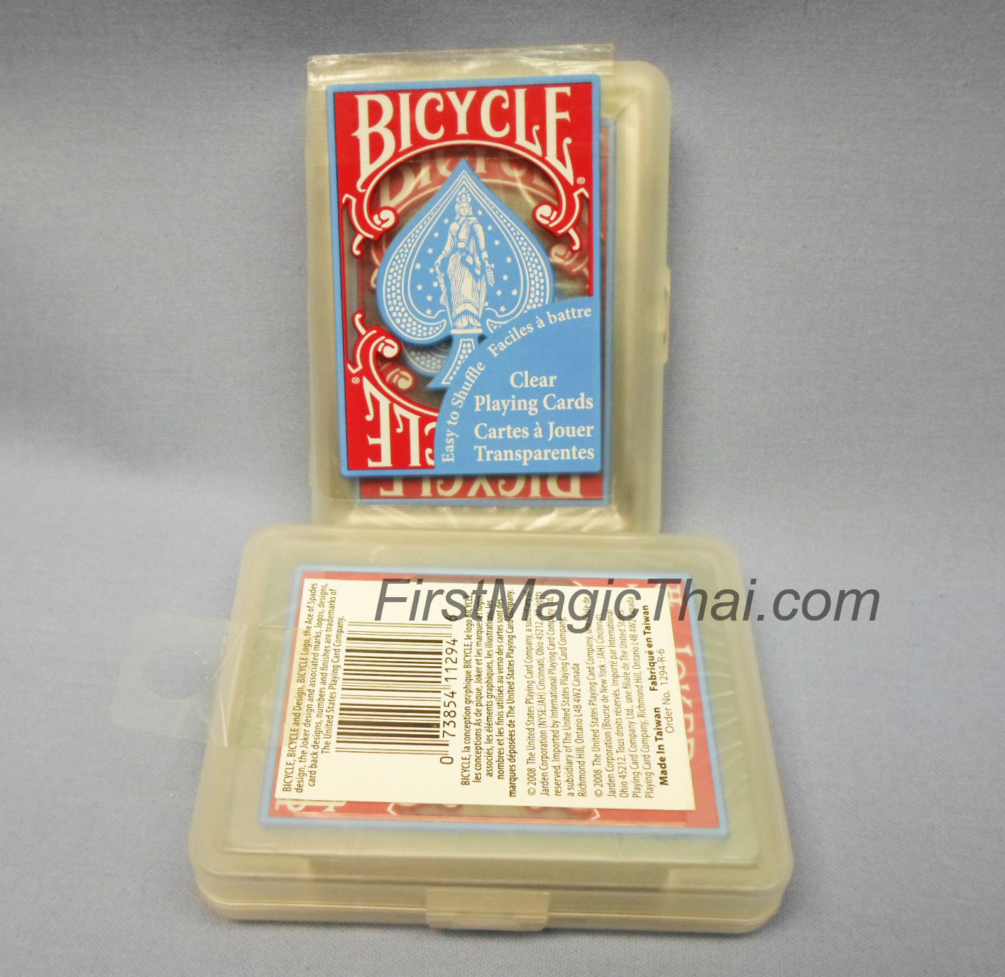 Bicycle Clear Playing Cards