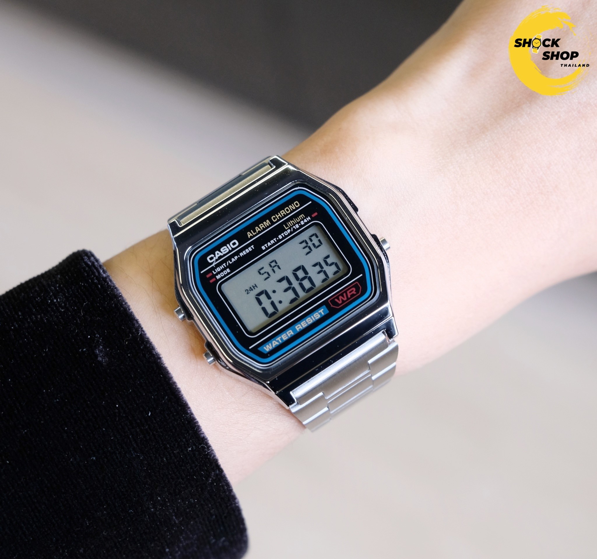 นาฬิกาผู้หญิง Casio รุ่น A158WA-1D คาสิโอ