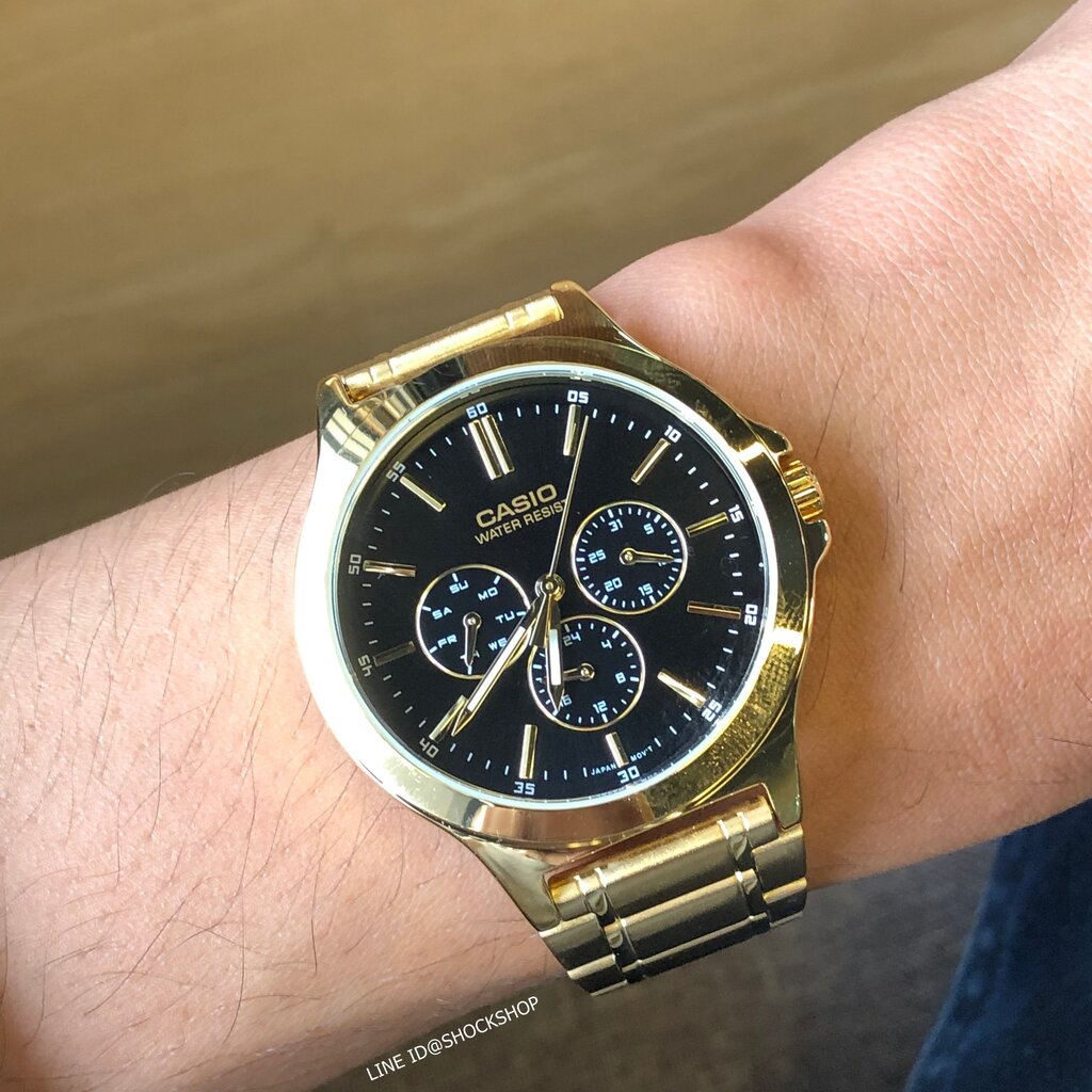 นาฬิกาผู้ชาย Casio รุ่น MTP-V300G-1A คาสิโอ