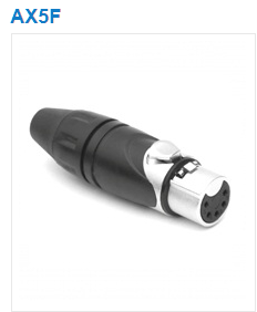 Amphenol AX5F XLR 5 Pin