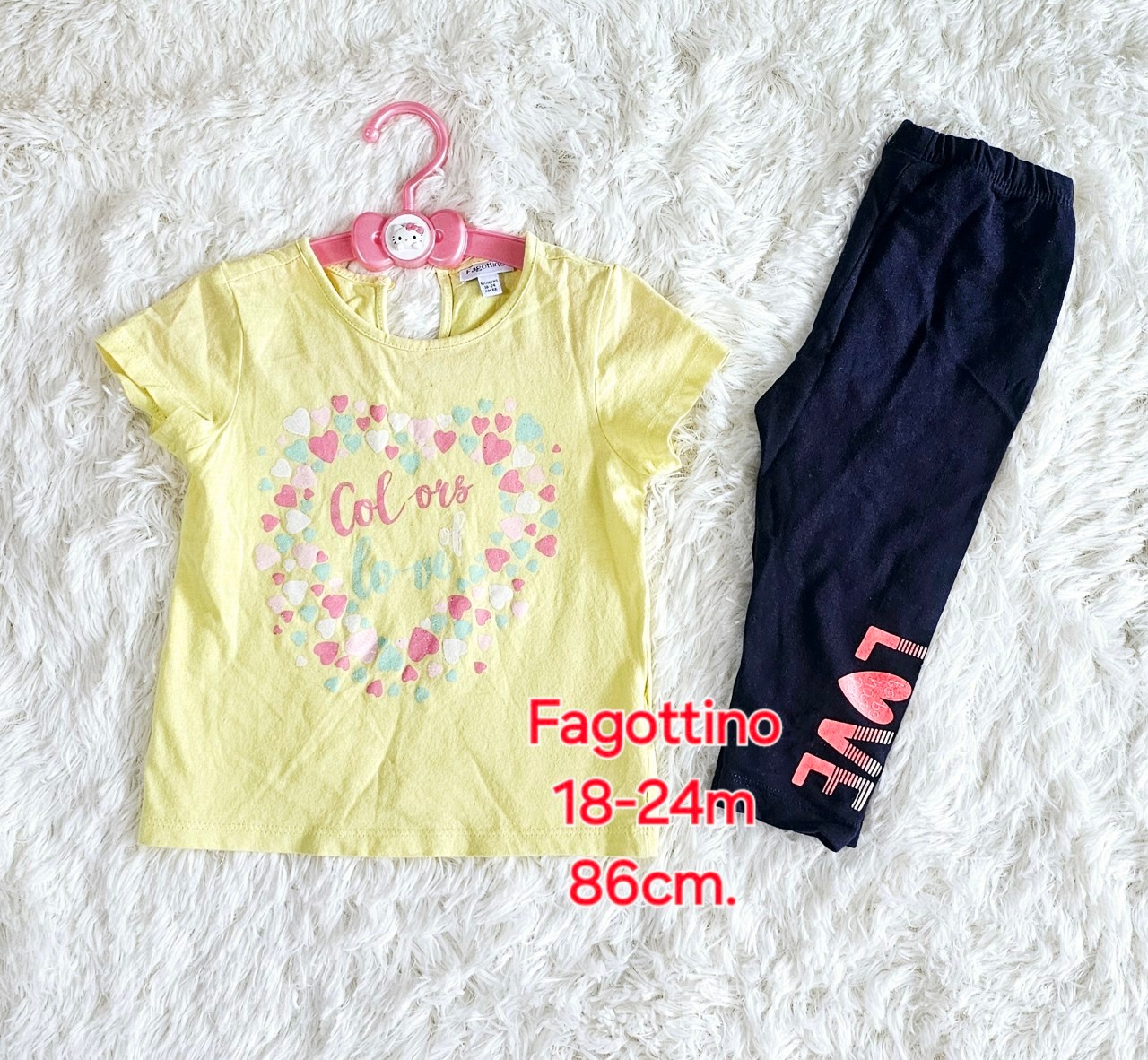 ชุดเซ็ท Fagottino ไซส์ 86 cm. (เด็ก 18-24m) ส่งต่อมือสอง สภาพดี ไม่มีตำหนิ