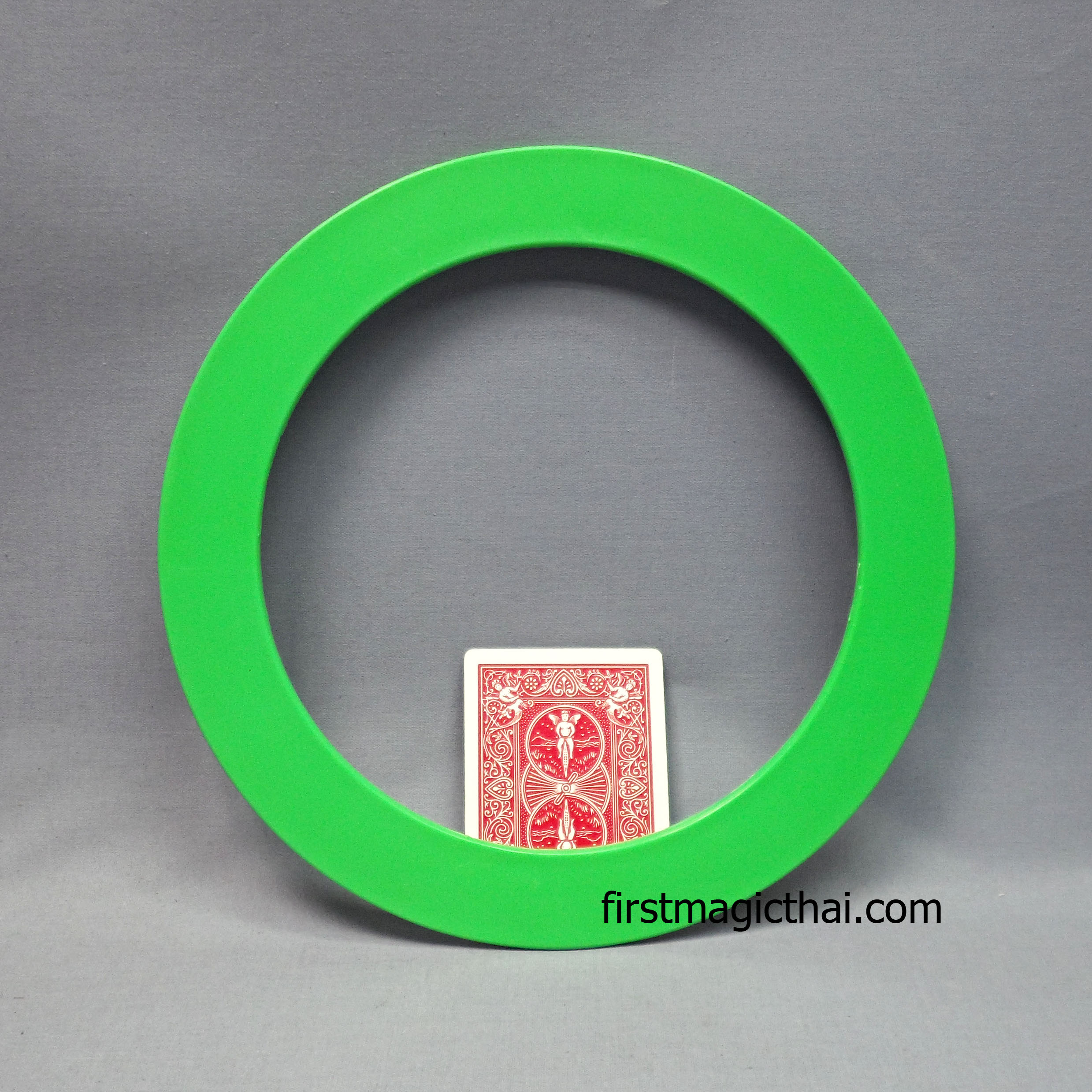 จักกลิ้ง ห่วง 9.4 นิ้ว(สีเขียว) / 9.4 inch Juggling Ring (Green)