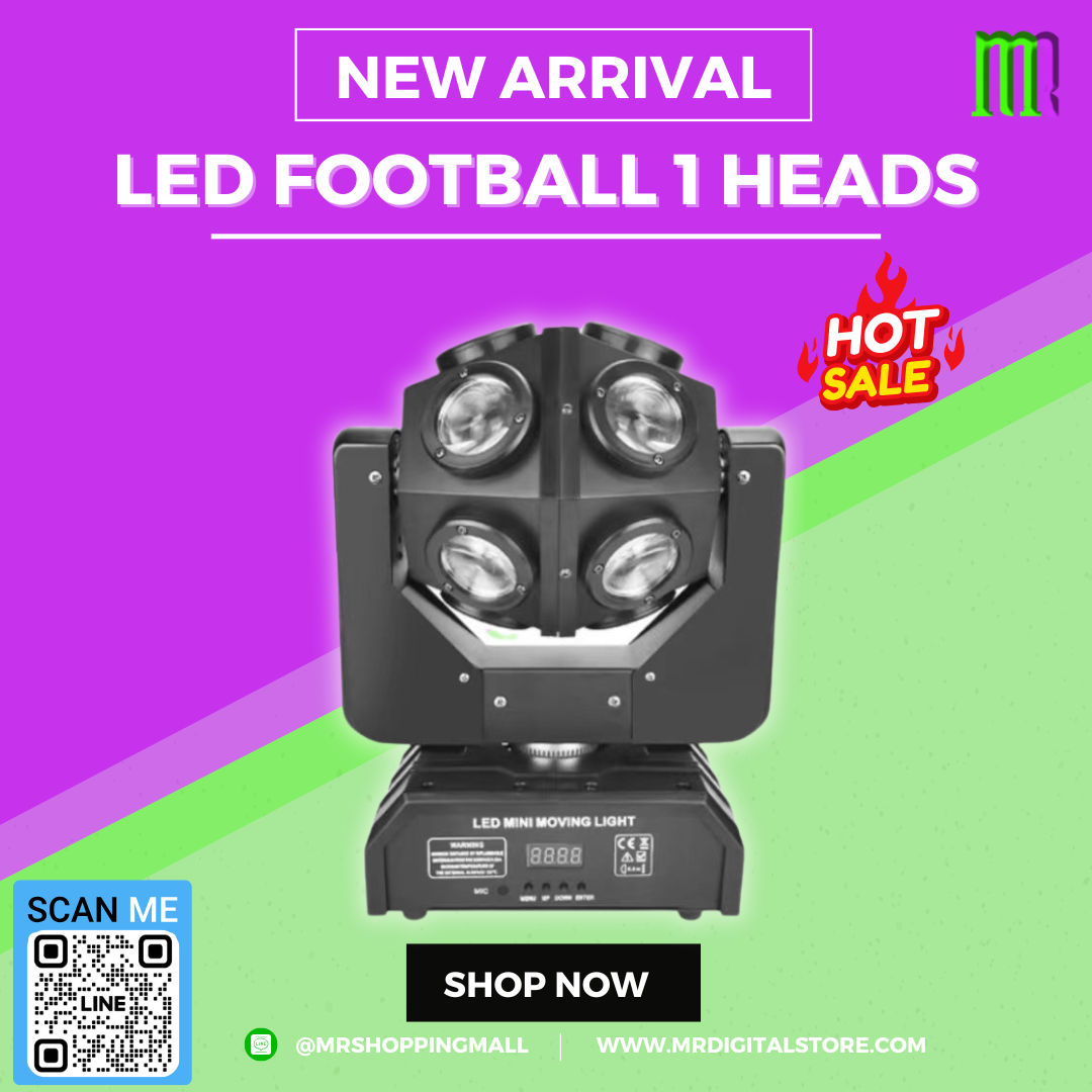 LED Football 1 Heads