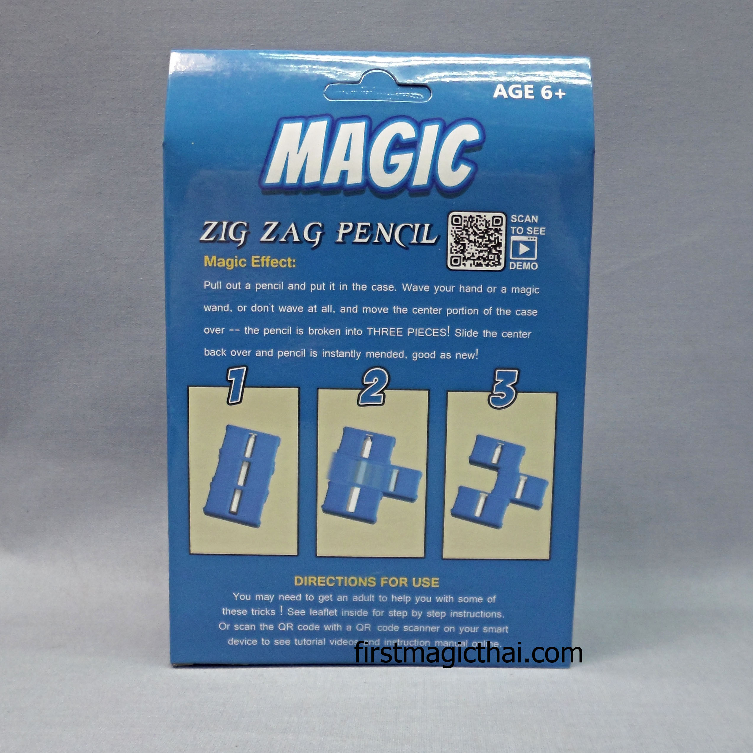 ดินสอซิกแซ๊ก รุ่นมีกล่อง / Zig Zag Pencil