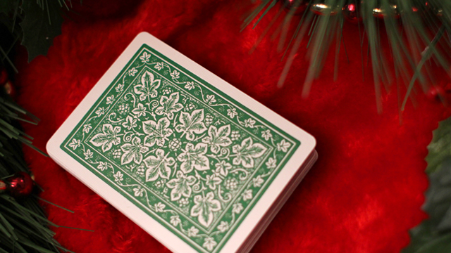 Bicycle Leaf Back Playing Cards (Green)