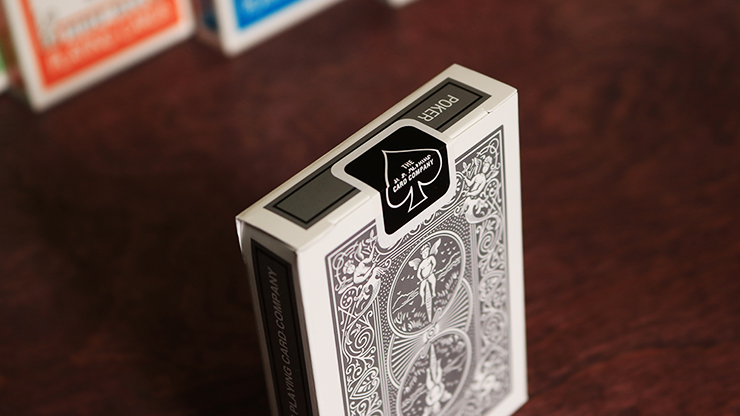 Bicycle Rider Back Playing Cards (Silver)