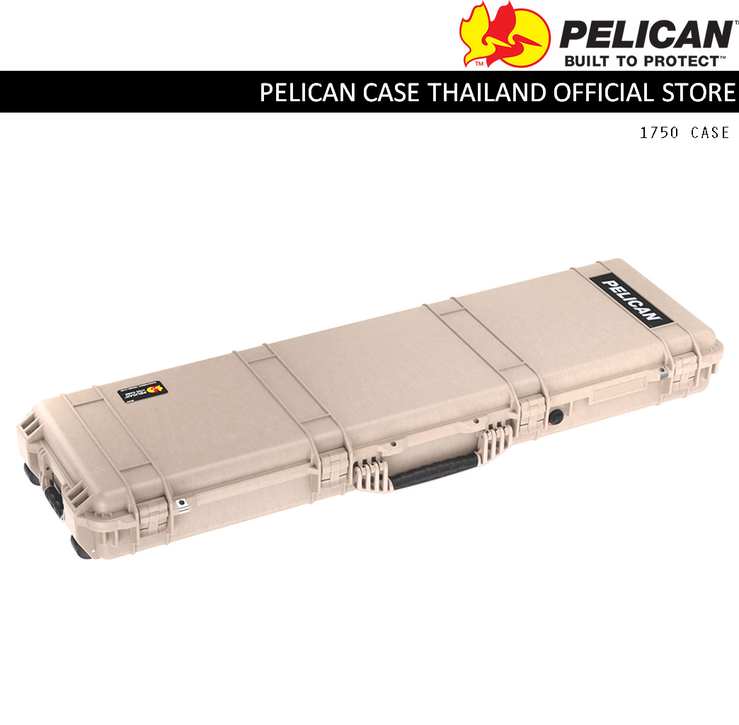 PELICAN 1750 CASE WITH FOAM - DESERT TAN