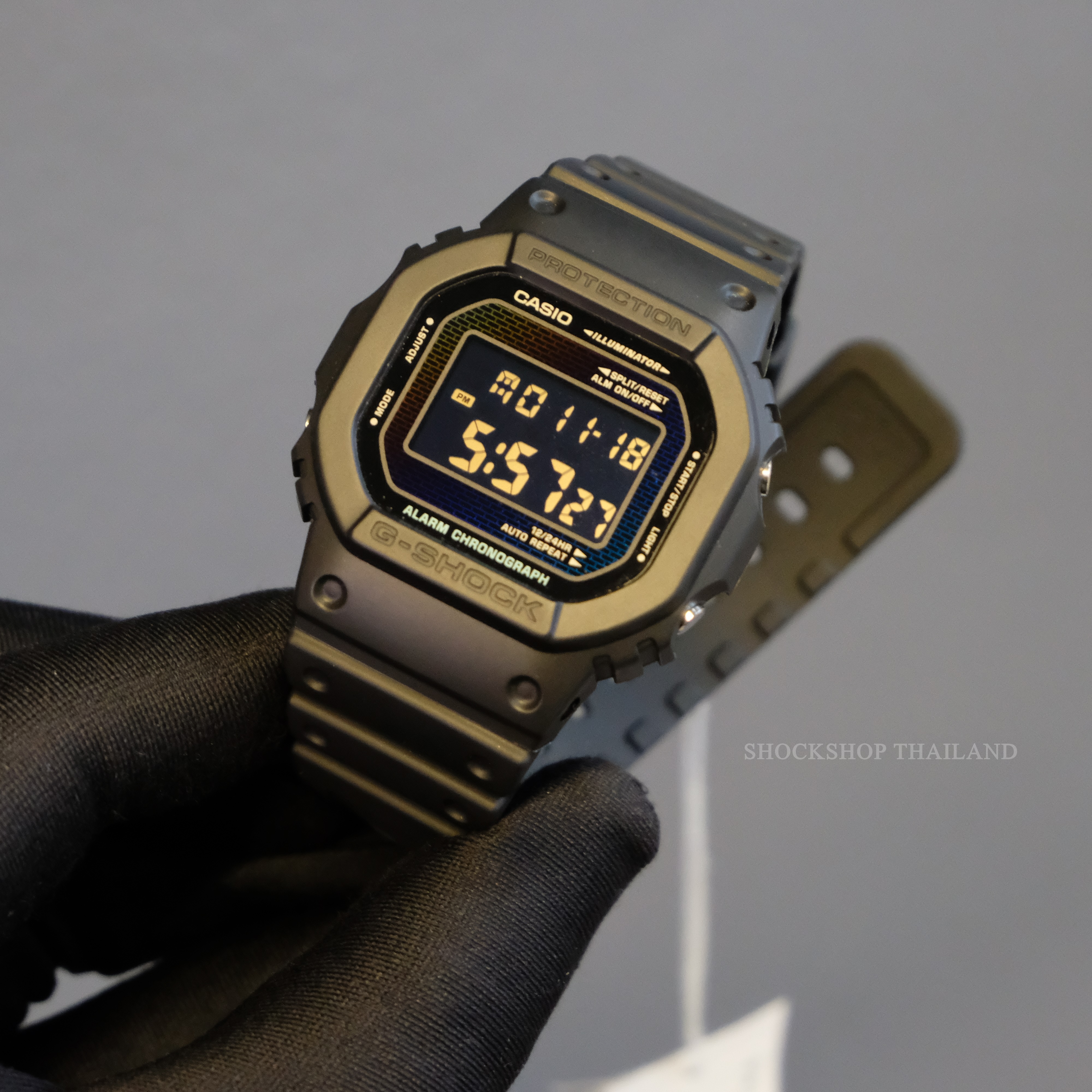 Casio G-Shock นาฬิกาข้อมือ รุ่น DW-5600RW-1 ซีรีส์ 5600 จีช็อค