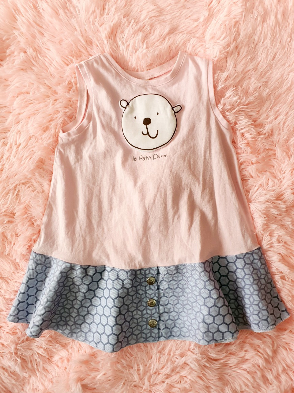 ชุดเดรสกระโปรง Le Petit Pumm 4Y By Cha-lom มือสอง