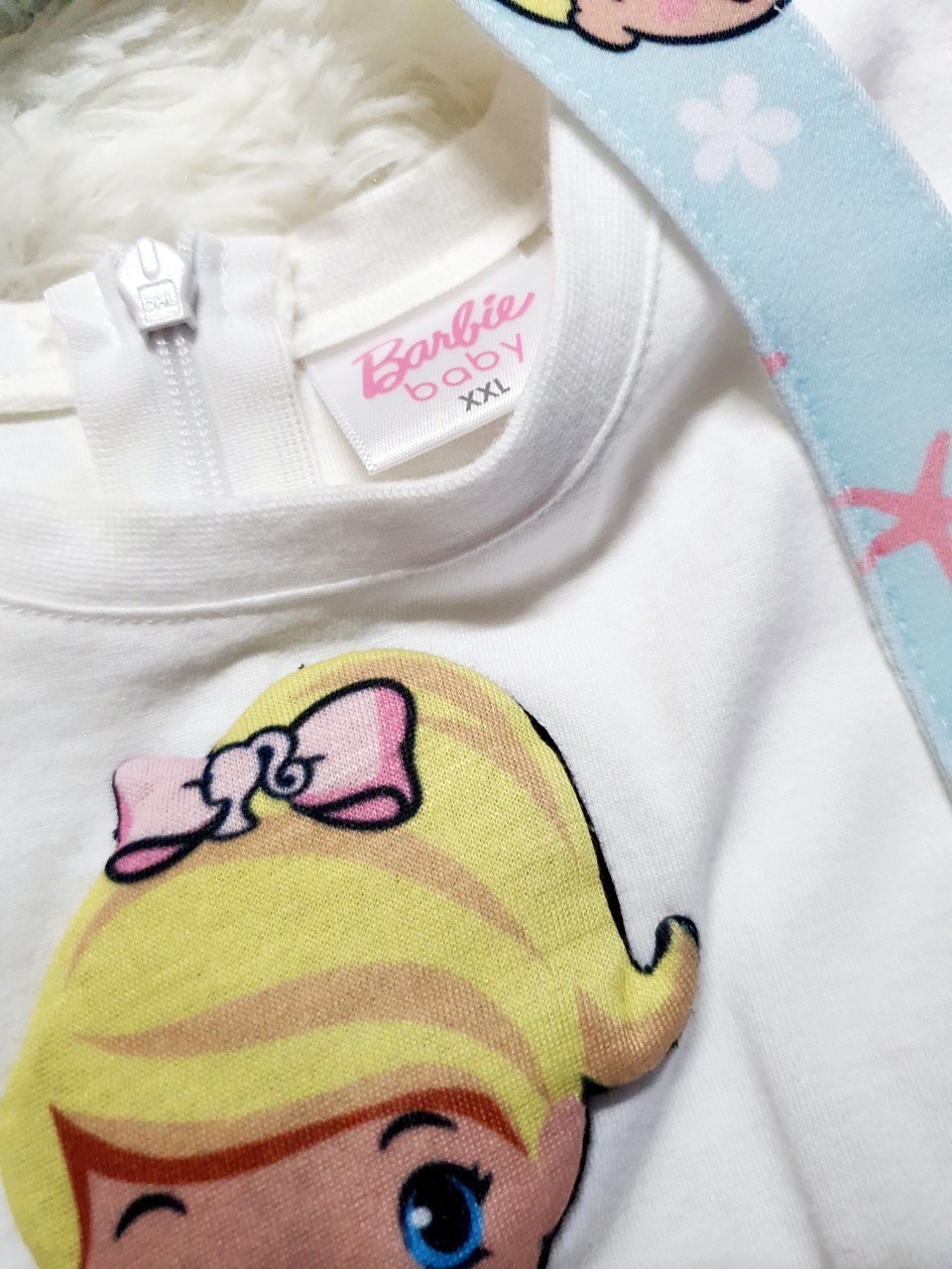ชุดจั้ม Barbie baby XXL ช่วงอายุ 6y Cha-Lom มือสองเหมือนใหม่
