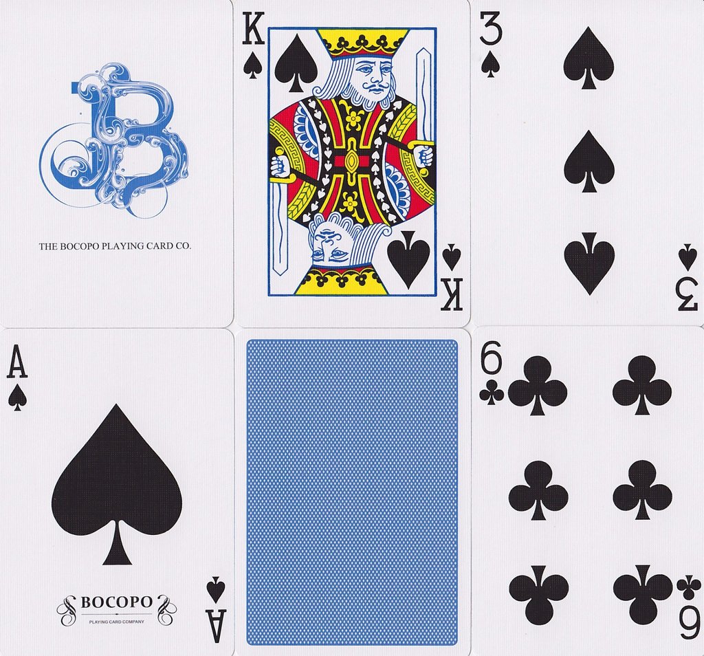 Blue Steel Playing Cards