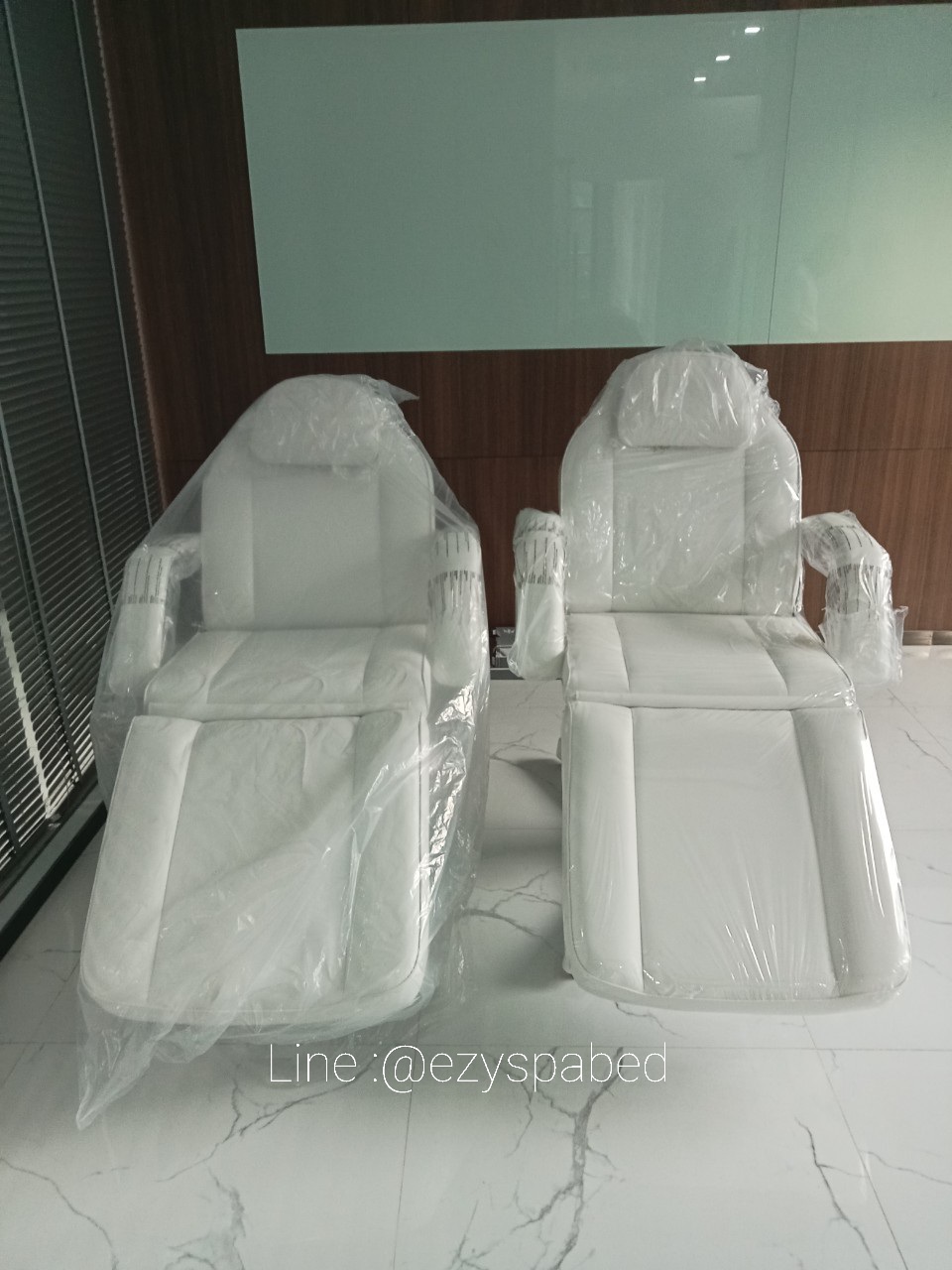 เตียงทรีทเมนท์ เตียงสักคิ้ว เตียงต่อขนตา ปรับความสูงได้ ระบบไฮดรอลิก