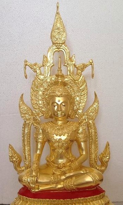 สมเด็จองค์ปฐม ขนาด 9 นิ้ว ปิดทองแท้