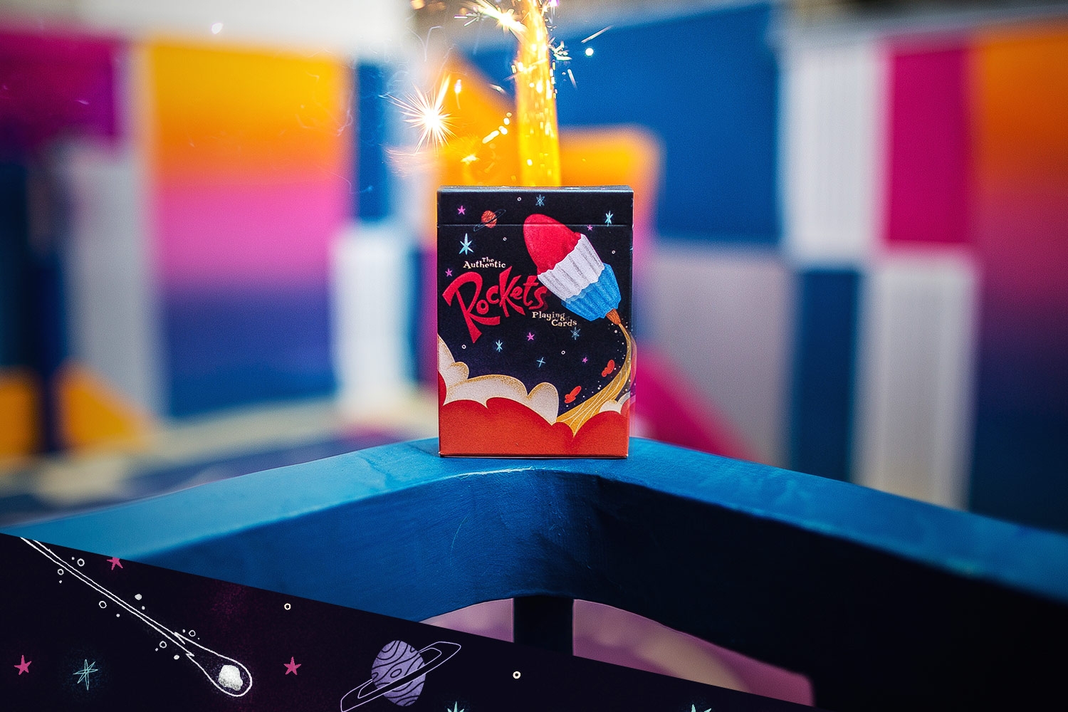 Rockets Playing Cards