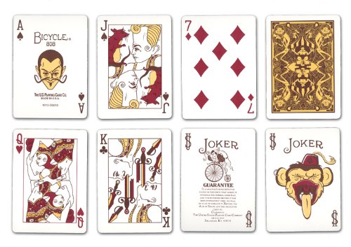 Bicycle Side show freaks Playing Cards