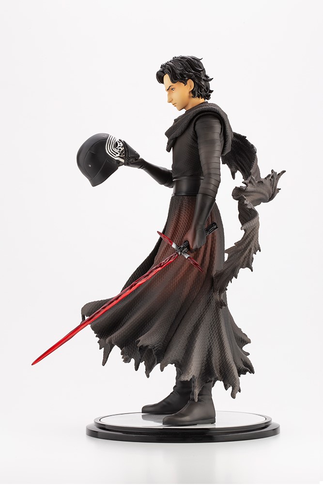 Kylo Ren Cloaked in Shadows