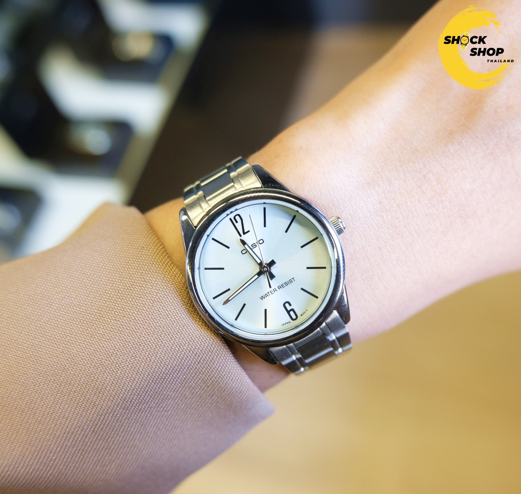 นาฬิกาผู้หญิง Casio Dress อะนาล็อก รุ่น LTP-V005D-2B คาสิโอ