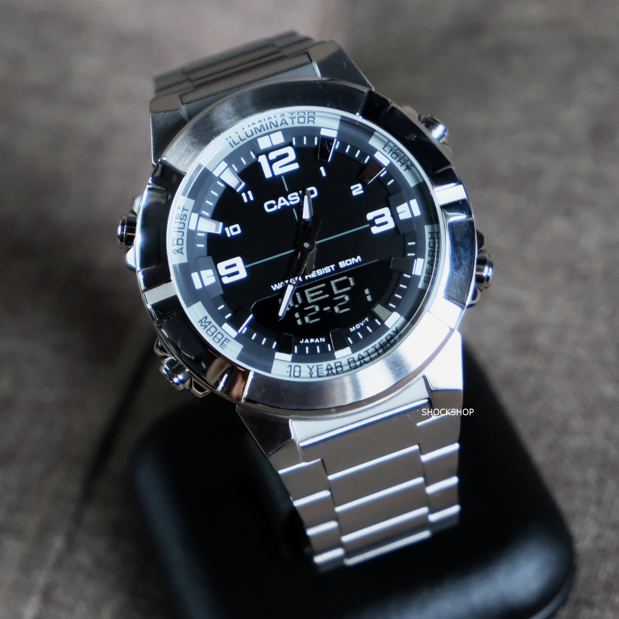 นาฬิกาผู้ชาย Casio รุ่น AMW-870D-1 คาสิโอ