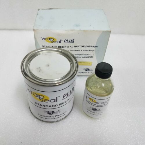 จิน(087-5413514)จำหน่าย SEALXPERT Wrap Seal Plus Resin & Activator น้ำยาเรซิ่นใช้ซ่อมผิวโลหะเพื่อป้องกันการกัดกร่อนจากสนิม หรือจะใช้ทาเสริมเนื้อโลหะที่ผุกร่อนเพื่อเพิ่มเสริมให้มีความแข็งแรงมากขั้น
