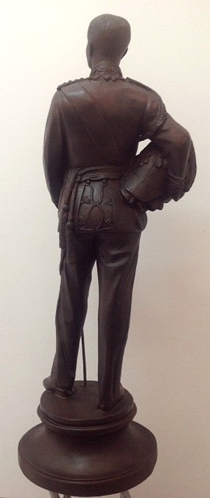 รูปหล่อ เสด็จพ่อ รัชกาลที่ 5 พิมพ์ใหญ่ ประทับยืน สูง 100 cm