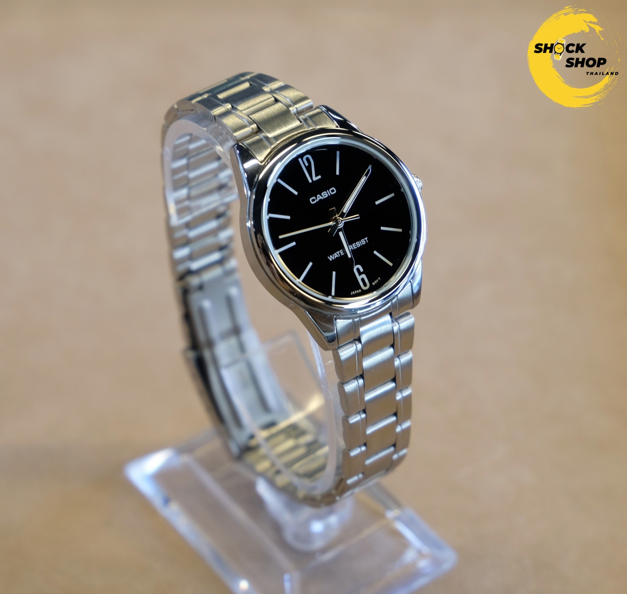 นาฬิกาผู้หญิง Casio Dress อะนาล็อก รุ่น LTP-V005D-1B คาสิโอ