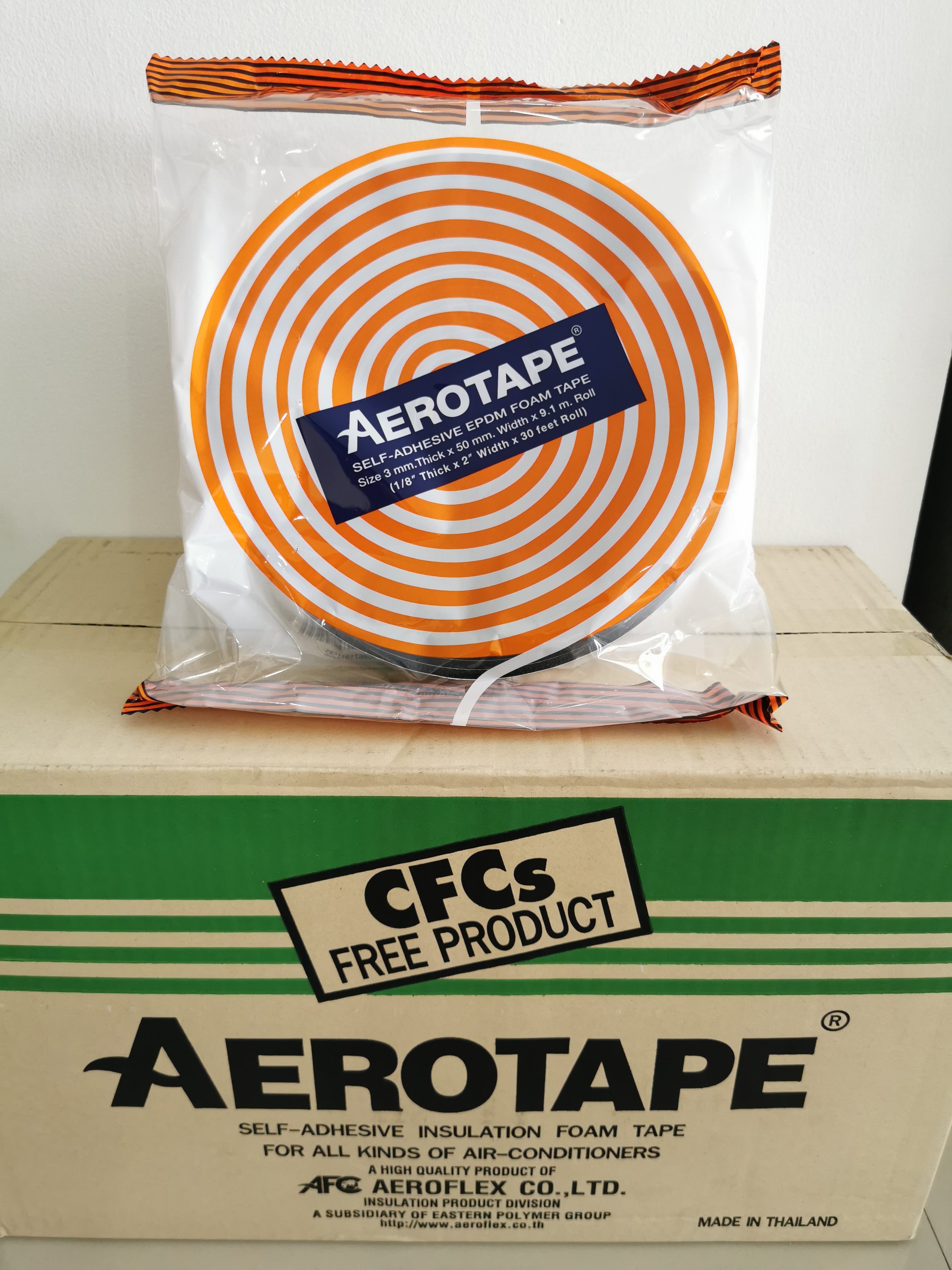 AEROTAPE 1 ลัง (10 ม้วน)