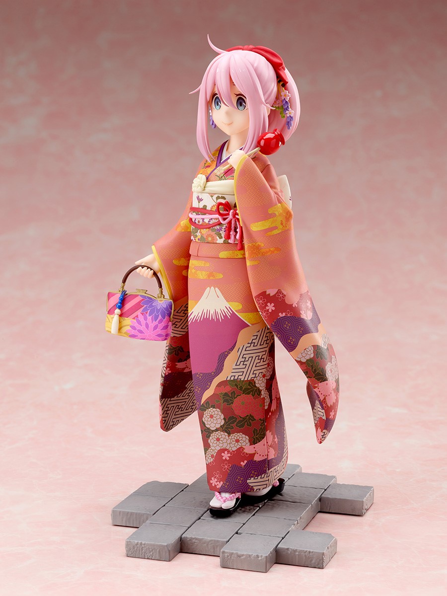 Yuru Camp Nadeshiko Kagamihara Furisode ver.