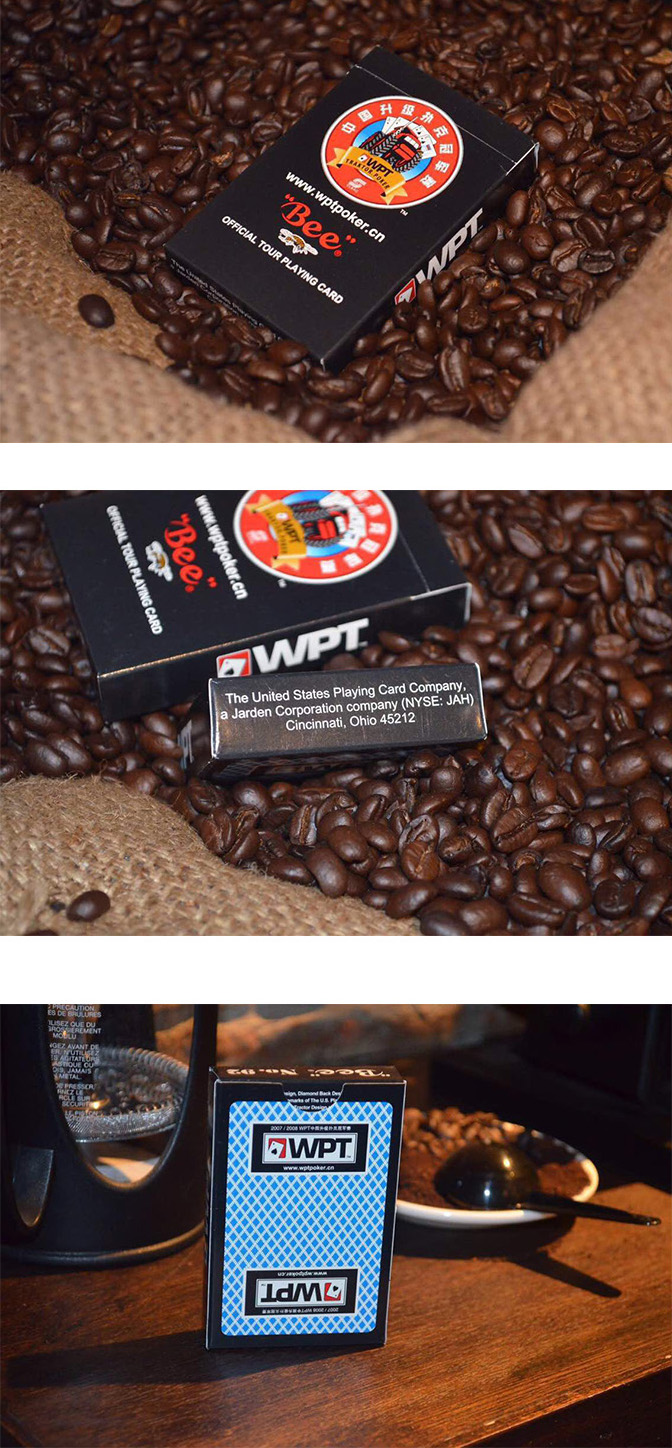 Bee WPT Playing Cards