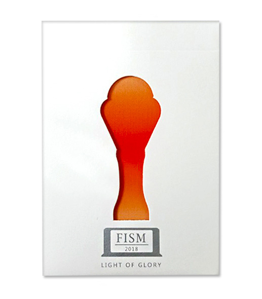 2018 Fism Korea (White) Playing Cards