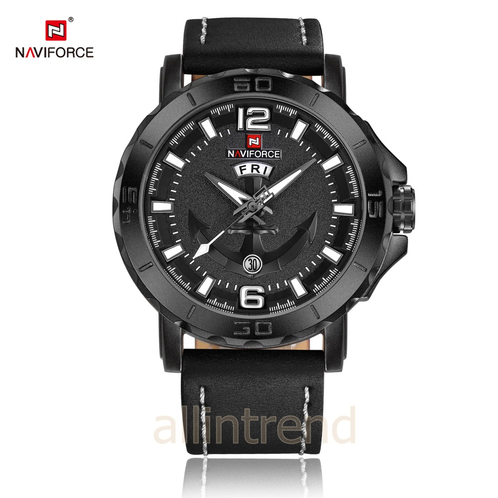 นาฬิกา Naviforce รุ่น NF9122 สีเทา/ดำ ของแท้ รับประกันศูนย์ 1 ปี ส่งพร้อมกล่อง และใบรับประกันศูนย์ ราคาถูกที่สุด
