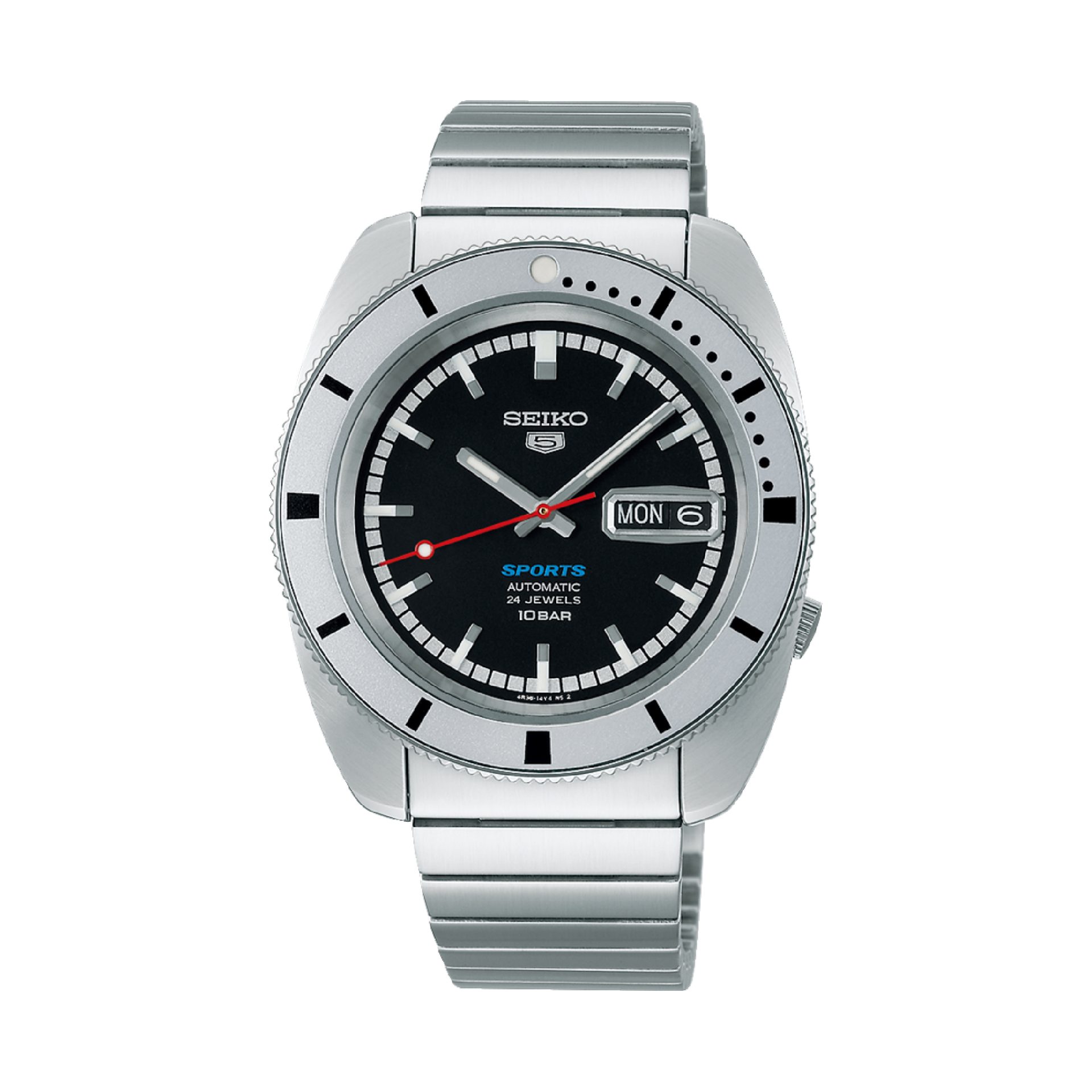 นาฬิกาผู้ชาย SEIKO 5 Sports ‘Ash Blue’ 1968 Limited Edition รุ่น SRPL05K ไซโก
