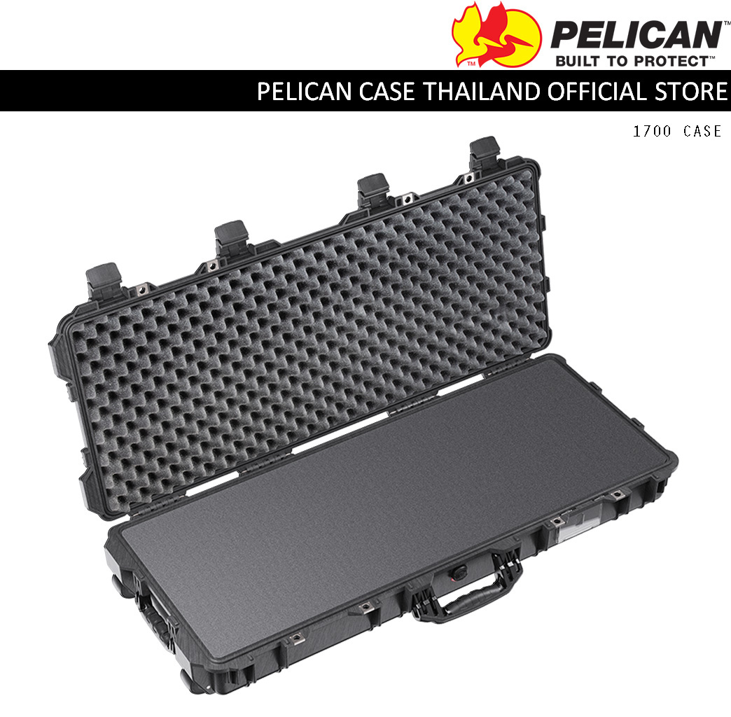 PELICAN 1700 CASE WITH FOAM - BLACK - Pelican Thailand