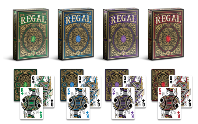 Regal Prototype Purple Edition Playing Cards