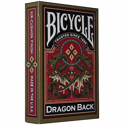 Bicycle Gold Dragon Back Playing Cards