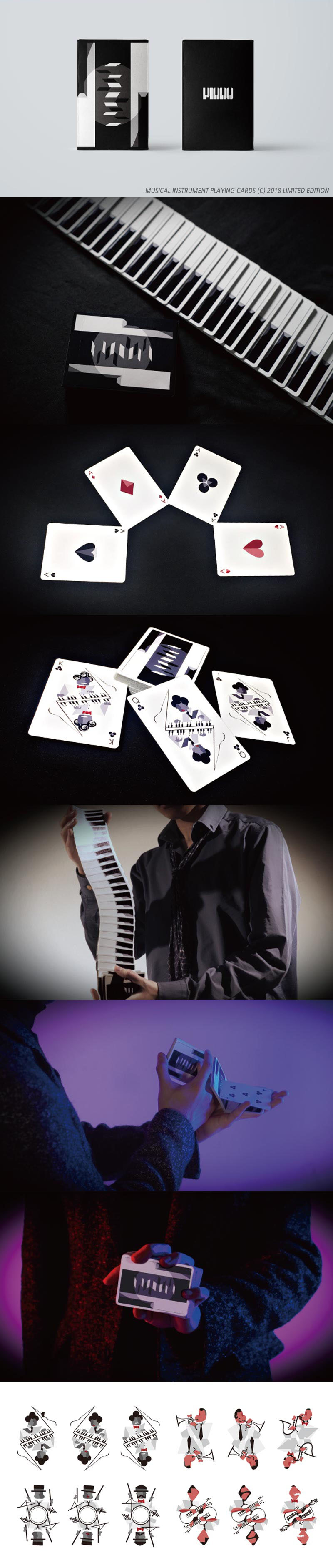 Piano Playing Cards (Jazz V1)