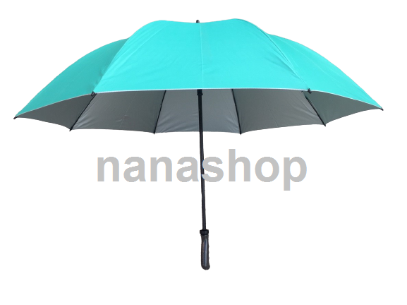 ร่มกอล์ฟ 28 นิ้ว โครงไฟเบอร์มือเปิด ร่มกันยูวี ขายปลีกและส่ง คละสี