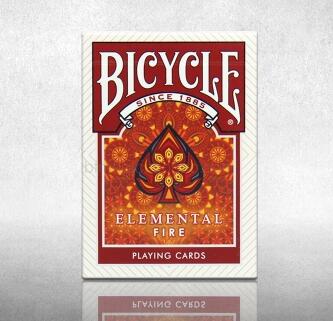 Bicycle Elemental Fire Playing Cards