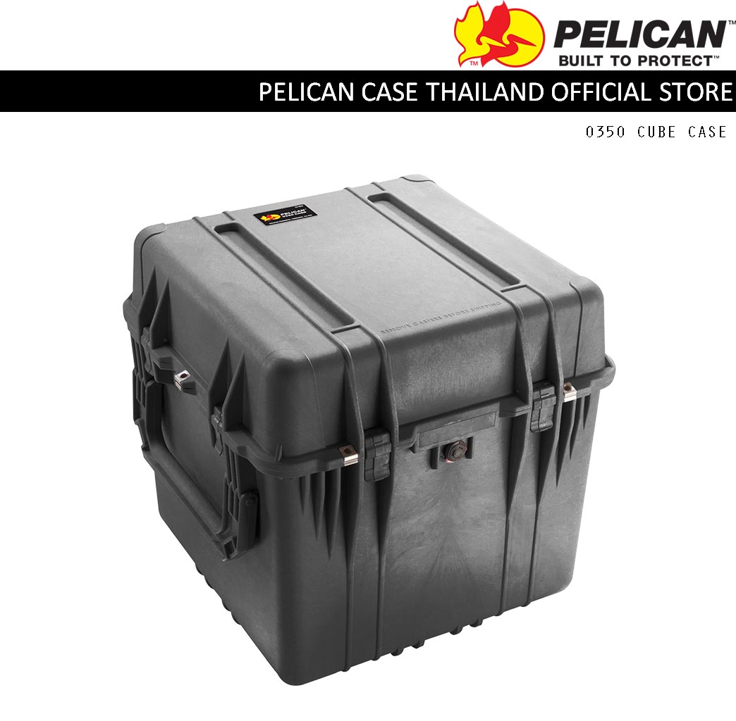 PELICAN 0350 CUBE CASE WITH FOAM (ไม่มีล้อลาก）