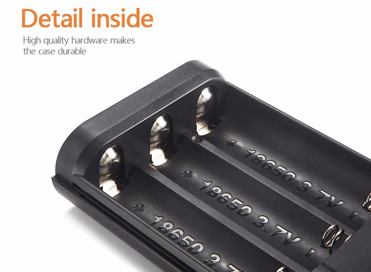 เพาเวอร์แบงค์ 18650 เครื่องชาร์จถ่าน 18650 Tomo M3 จอ LCD Power Bank & Charger 18650